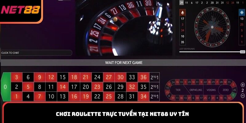 Chơi Roulette trực tuyến tại Net88 uy tín